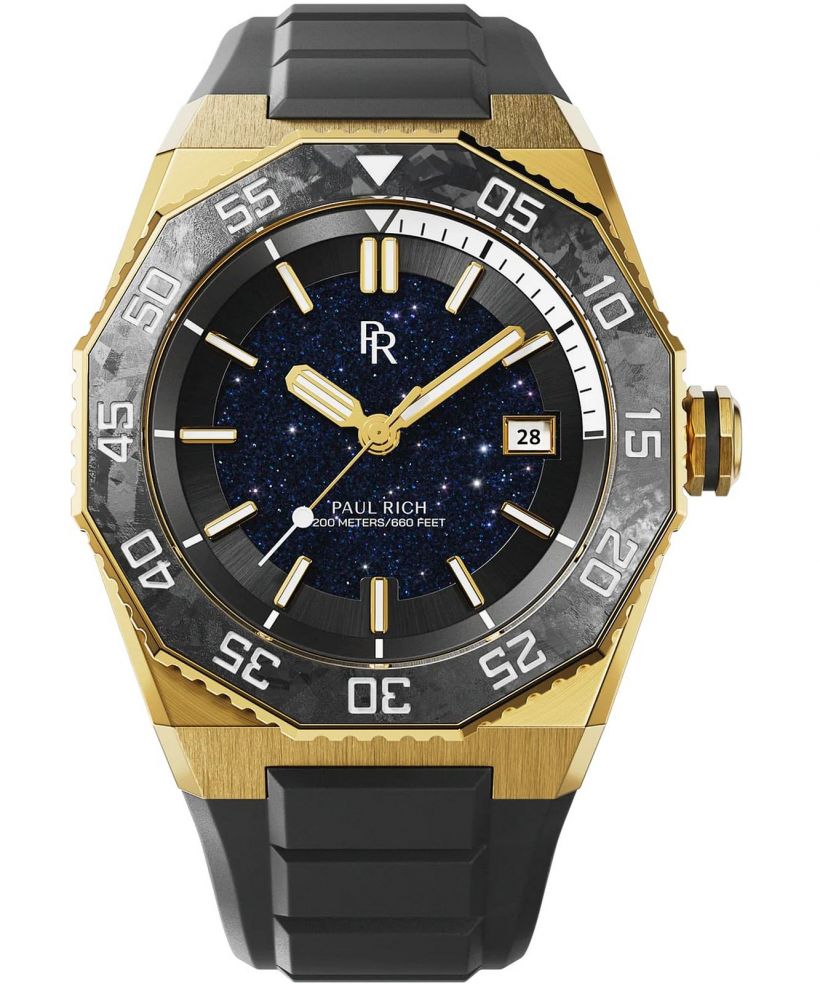 Часовник Мъжки Paul Rich Aquacarbon Pro Imperial Gold Aventurine