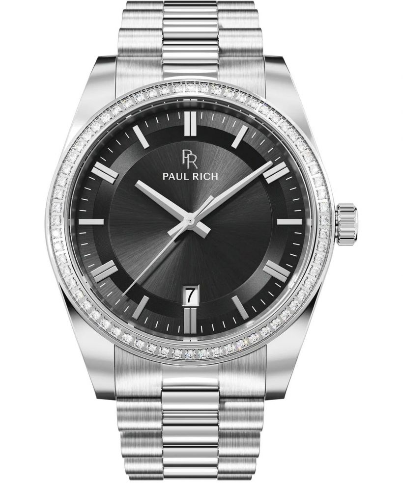 Часовник Мъжки Paul Rich Legacy Silver Black