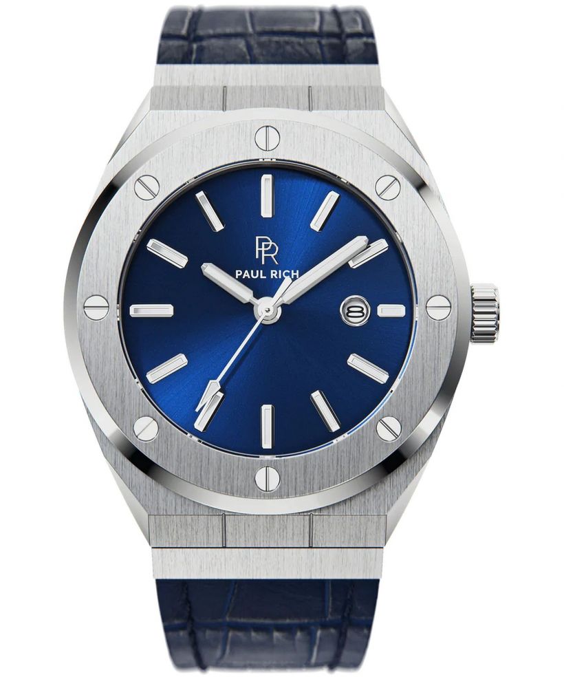 Часовник Мъжки PAUL RICH Signature Baron's Blue Leather 42