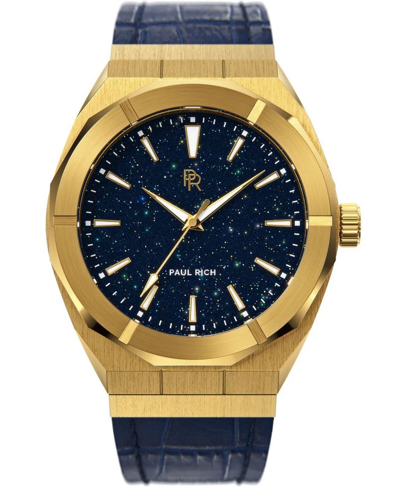 Часовник Мъжки PAUL RICH Star Dust Gold Leather 42