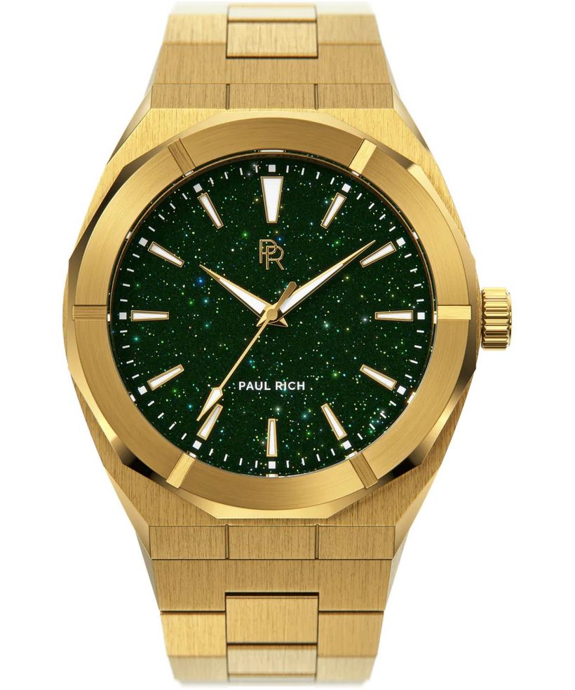 Часовник Мъжки PAUL RICH Star Dust Green Gold 42