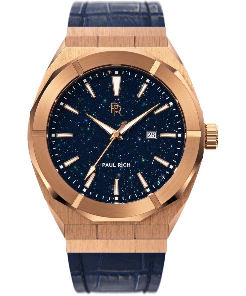 Часовник Мъжки PAUL RICH Star Dust Rose Gold Leather 42 Auto