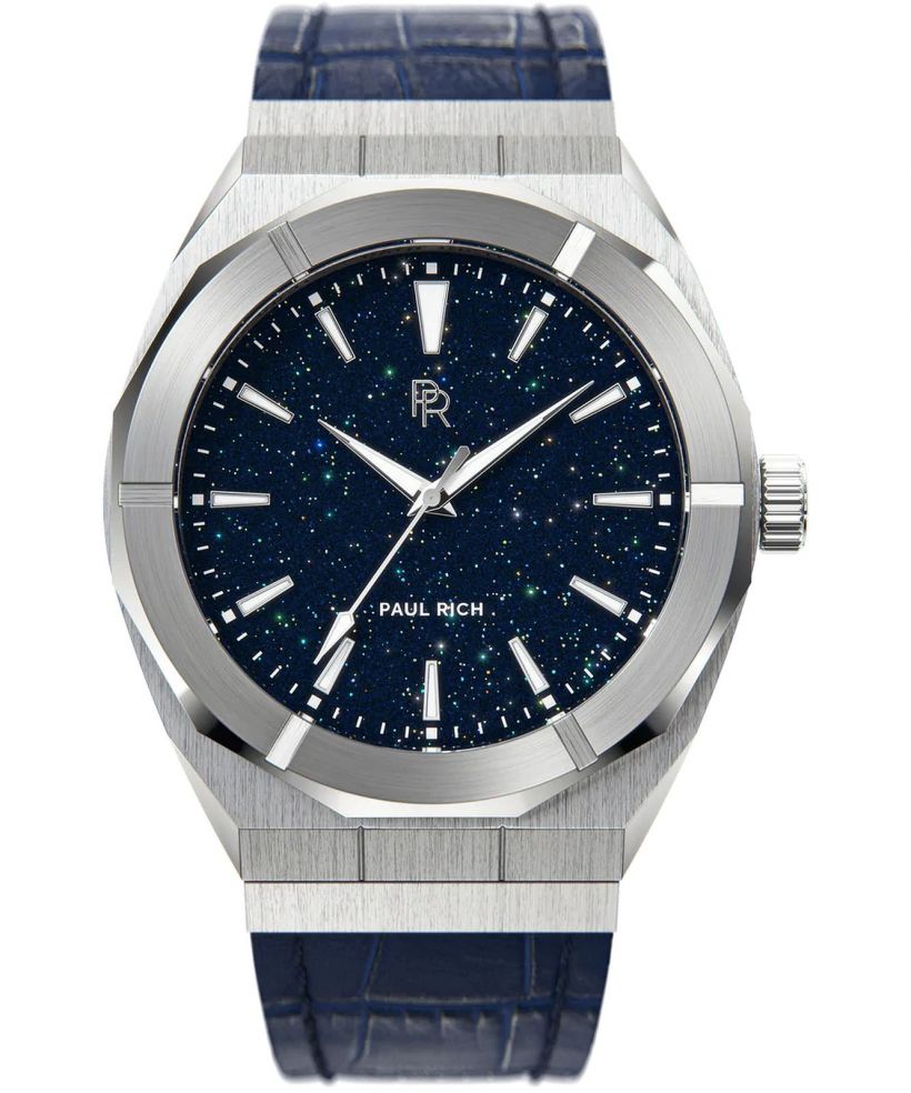 Часовник Мъжки PAUL RICH Star Dust Silver Leather 42