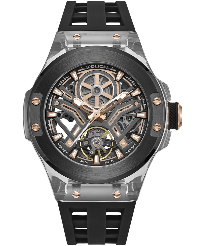 Часовник Мъжки Police Cyclone Skeleton Automatic