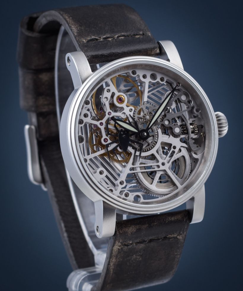 Часовник Мъжки Schaumburg Unikatorium Aranea Skeleton