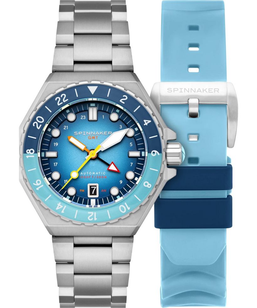 Часовник Мъжки Spinnaker Dumas GMT Automatic Gift Set