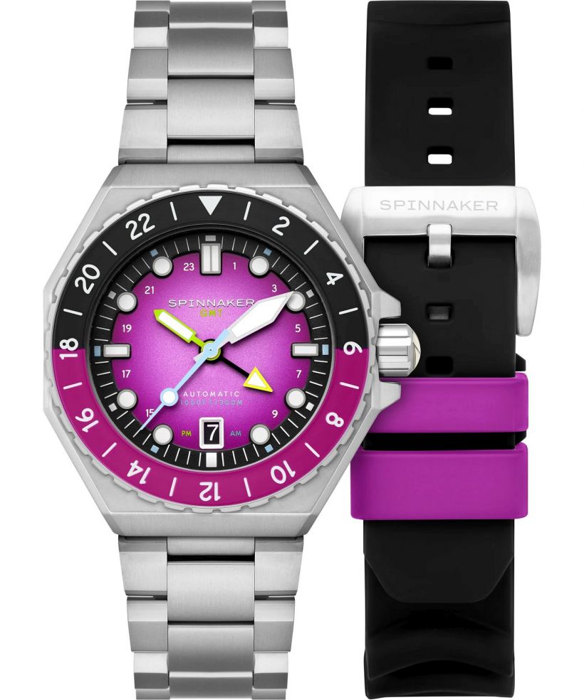Часовник Мъжки Spinnaker Dumas GMT Automatic Gift Set