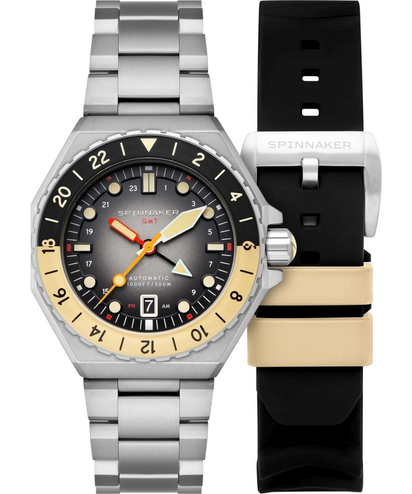 Часовник Мъжки Spinnaker Dumas GMT Automatic Gift Set