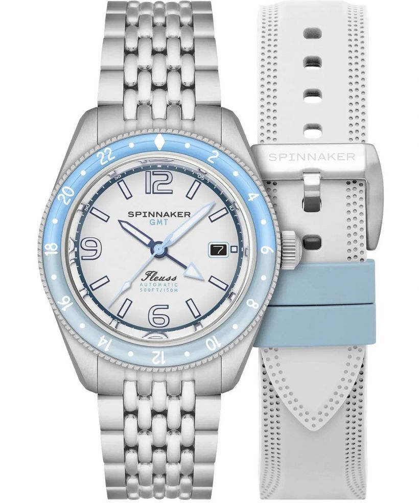 Часовник Мъжки Spinnaker Fleuss GMT Automatic Gift Set