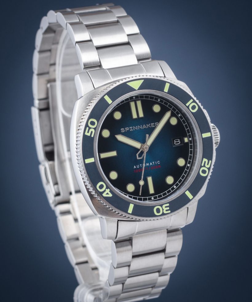 Часовник Мъжки Spinnaker Hull Diver Automatic Liberty Blue