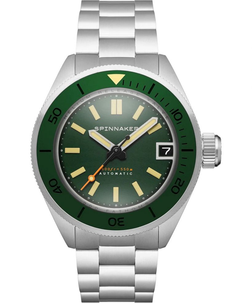 Часовник Мъжки Spinnaker Piccard Hunter Green