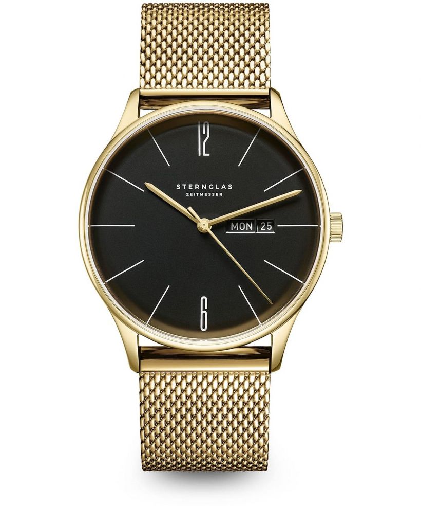 Часовник Мъжки Sternglas Berlin Metro Piano Black