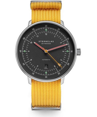 Часовник Мъжки Sternglas Hamburg Neugraphit Automatic