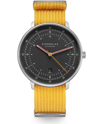 Часовник Мъжки Sternglas Hamburg Neugraphite