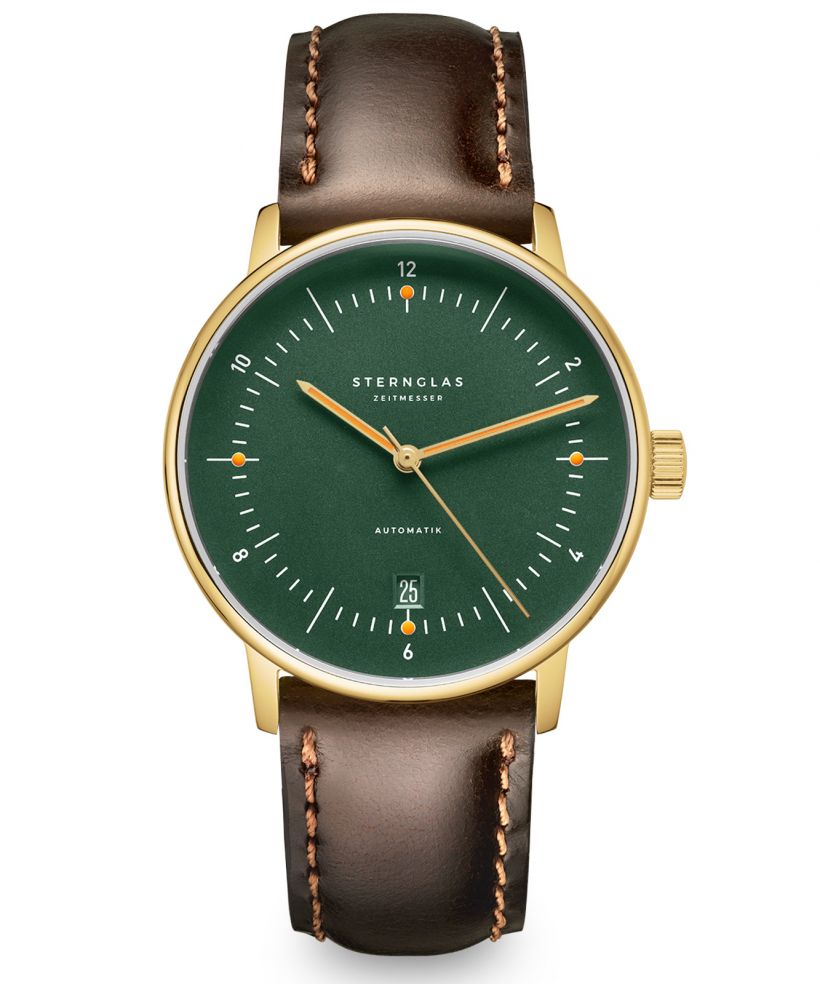 Часовник Мъжки Sternglas Naos Green Gold Automatic