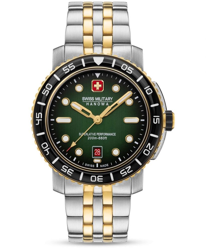 Часовник Мъжки Swiss Military Hanowa Black Marlin