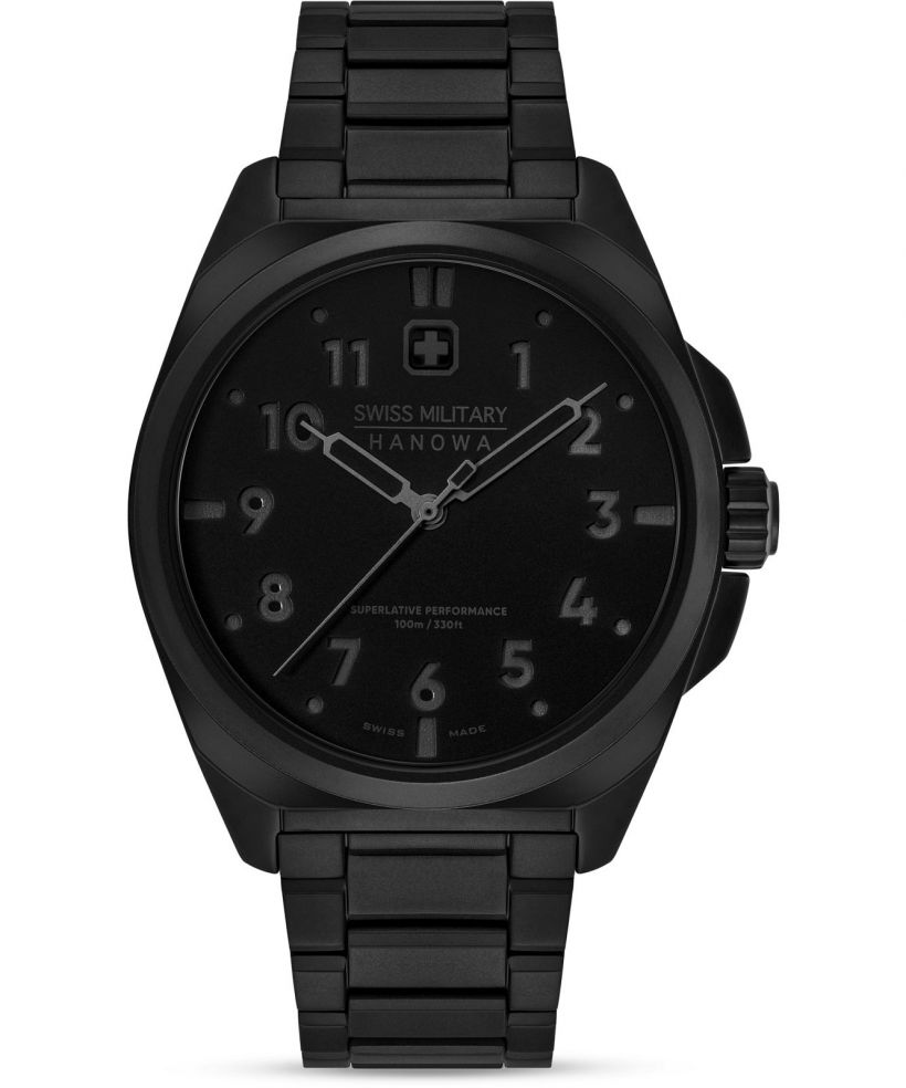 Часовник Мъжки Swiss Military Hanowa Fieldmaster Stealth