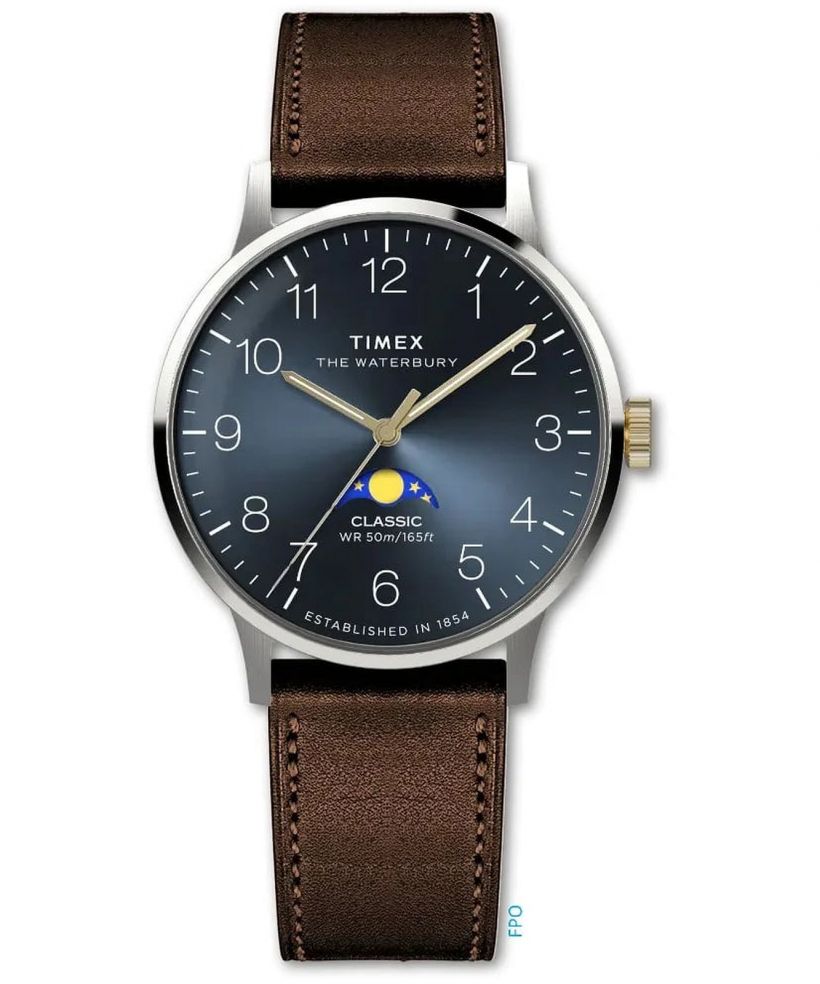 Часовник Мъжки Timex Waterbury Classic Moon