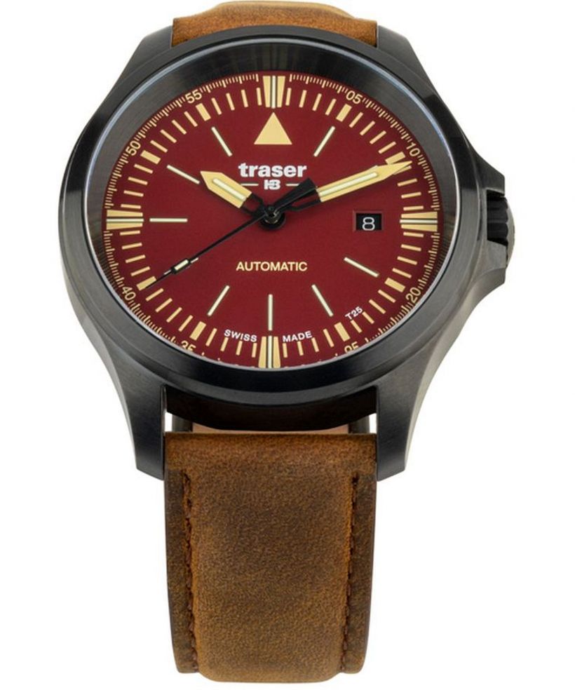 Часовник Мъжки Traser P67 Officer Pro Automatic Red