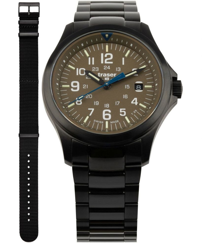 Часовник Мъжки Traser P67 Officer Pro Khaki SET
