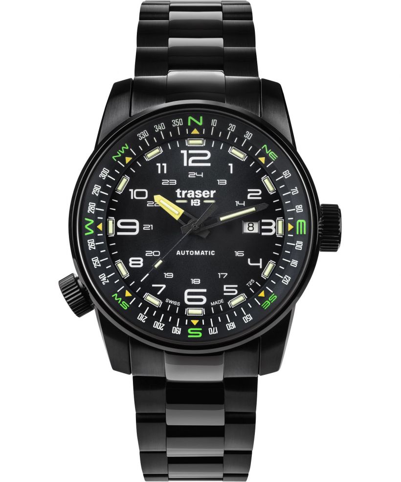 Часовник Мъжки Traser P68 Pathfinder Black Automatic