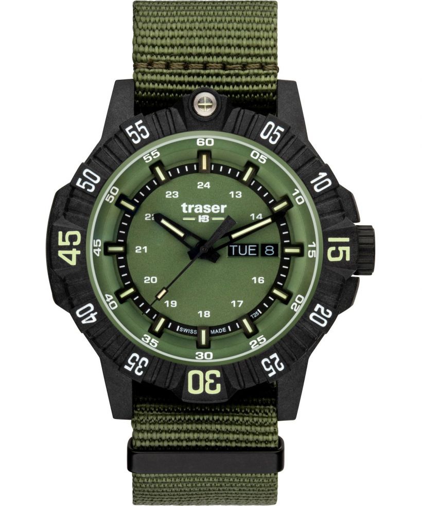 Часовник Мъжки Traser P99 Q Tactical Green