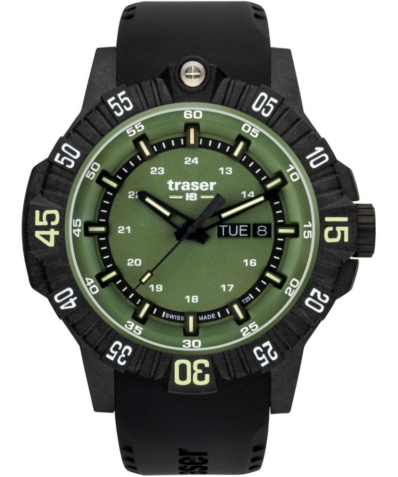 Часовник Мъжки Traser P99 Q Tactical Green