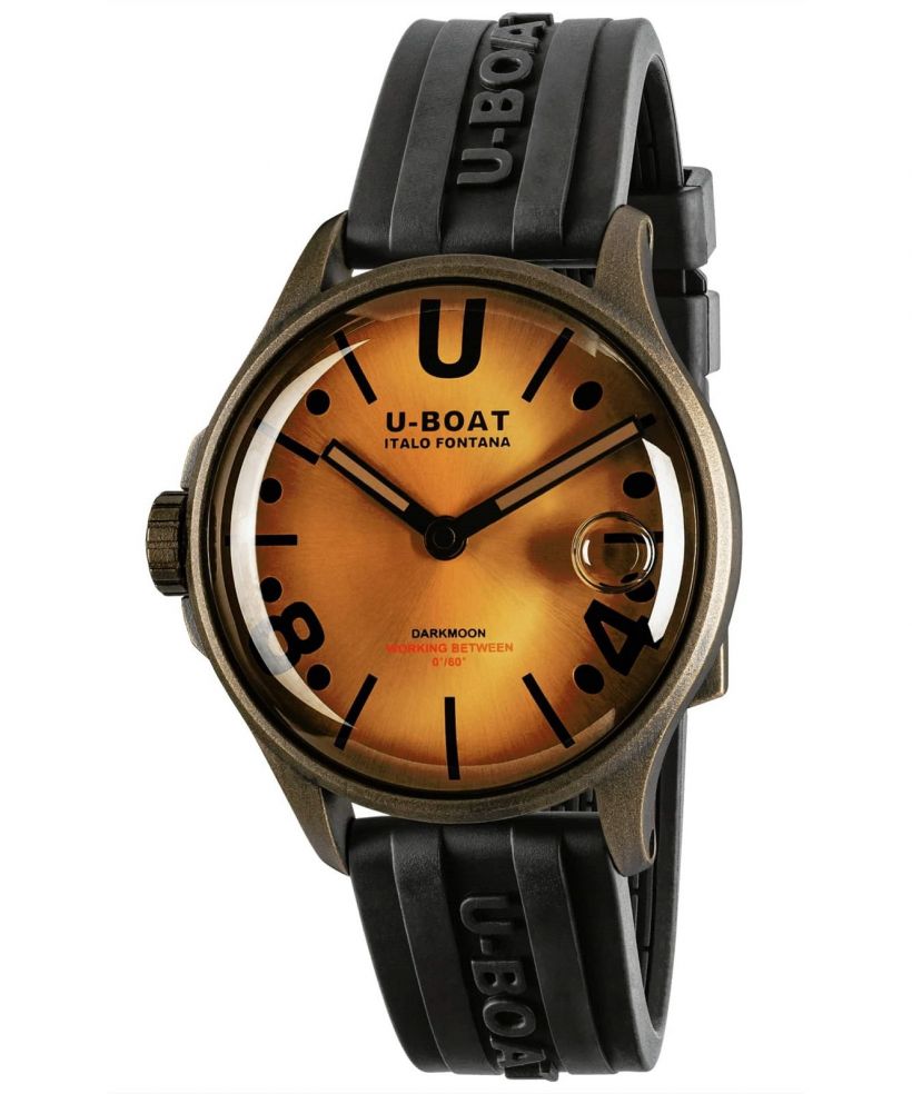 Часовник Мъжки U-Boat Darkmoon Black Vintage