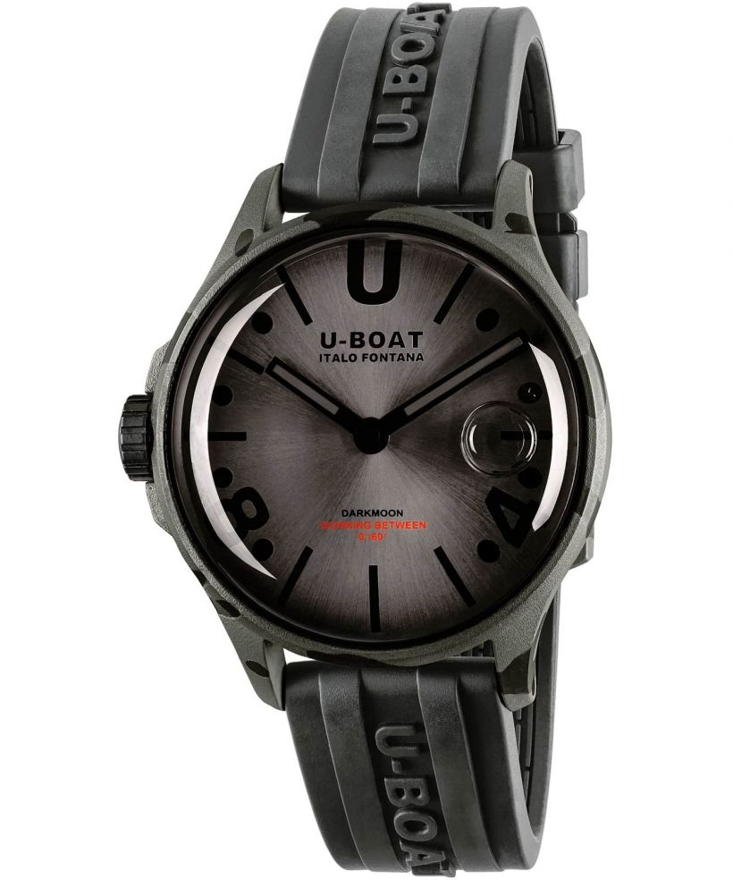 Часовник Мъжки U-Boat Darkmoon Grey Curved Camouflage