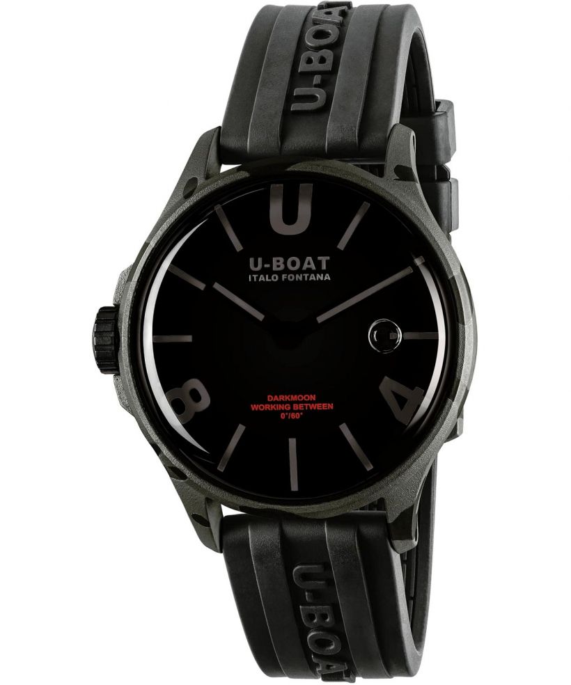 Часовник Мъжки U-Boat Darkmoon Grey Curved Camouflage