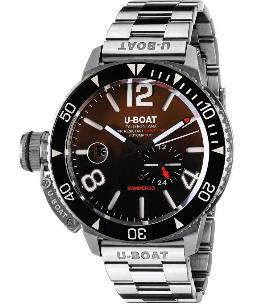 Часовник Мъжки U-Boat Sommerso Ceramic Bordeaux