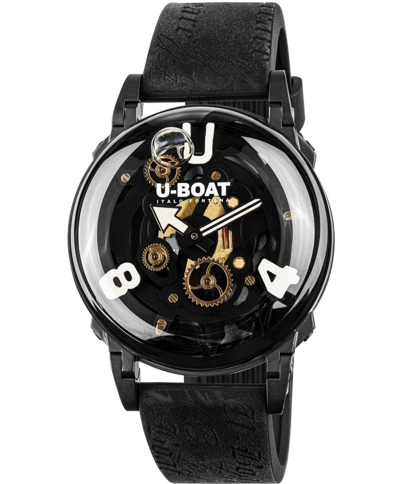 Часовник Мъжки U-Boat U65 White Skeleton