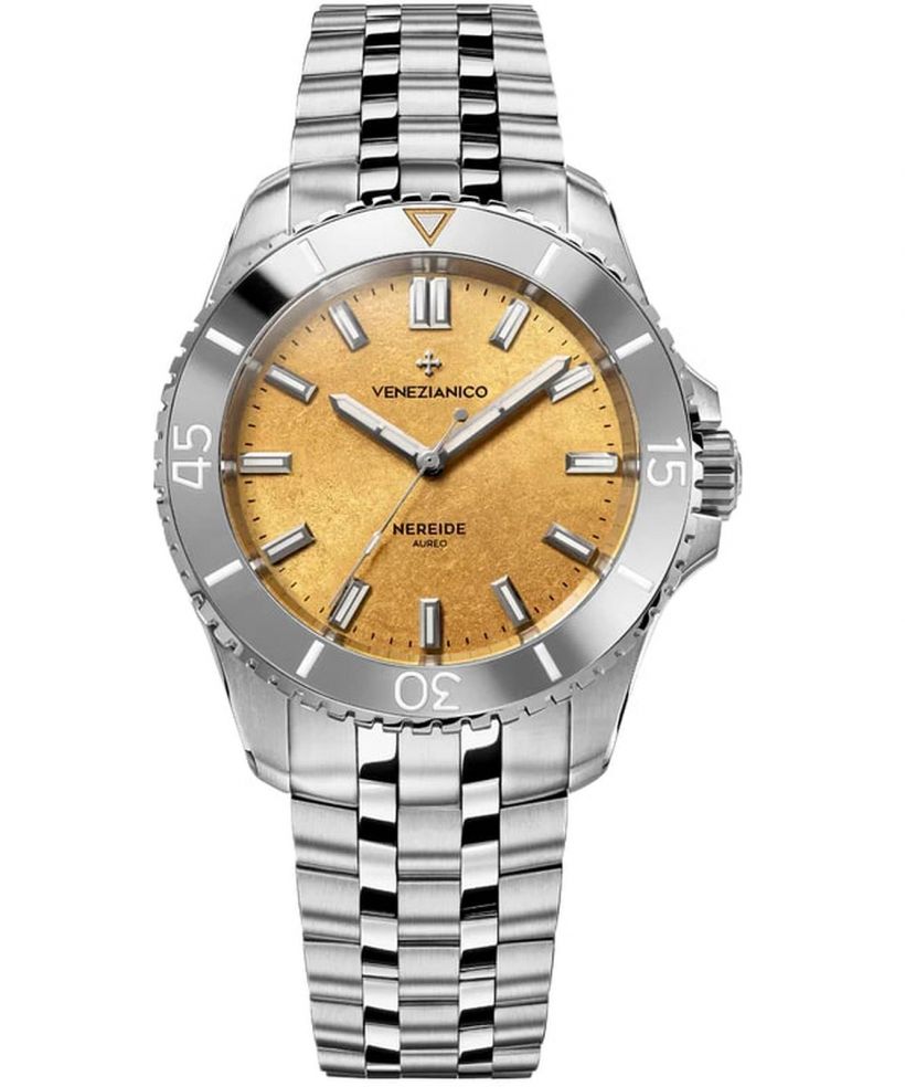 Часовник Мъжки Venezianico Nereide Aureo Gold Automatic