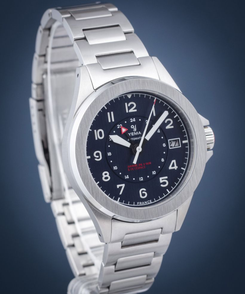 Часовник Мъжки Yema Flygraf French Air & Space Force GMT Limited Edition