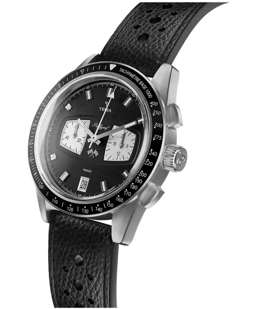 Часовник Мъжки Yema Rallygraf Meca-Quartz II Reverse Panda
