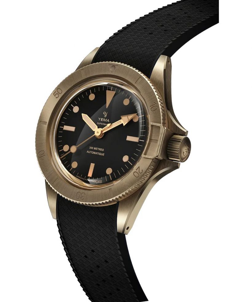 Часовник Мъжки Yema Superman Bronze CMM.10 Black Limited Edition