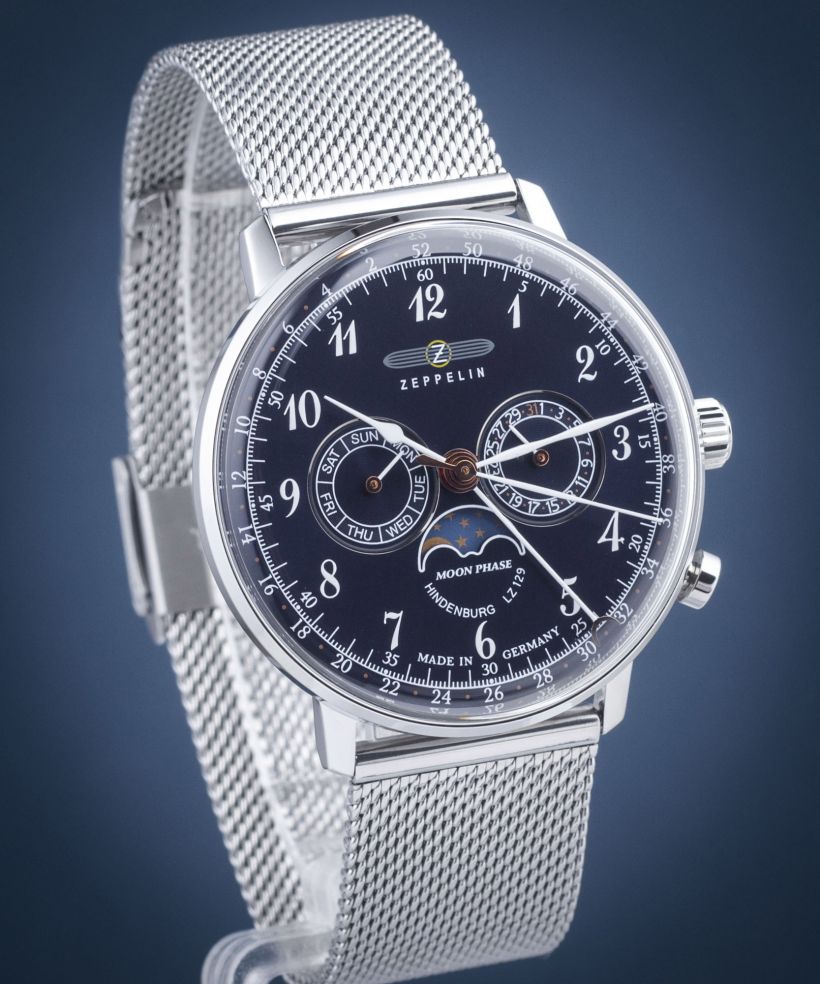 Часовник Мъжки Zeppelin Hindenburg Moonphase