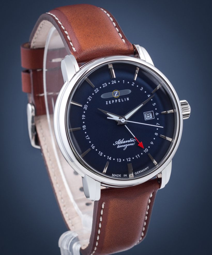 Часовник Мъжки Zeppelin Atlantic Timezone