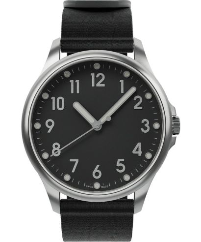 Часовник Унисекс Mudita Radiant Charcoal Black Automatic