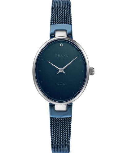 Часовник Дамски Obaku Oval Diamond
