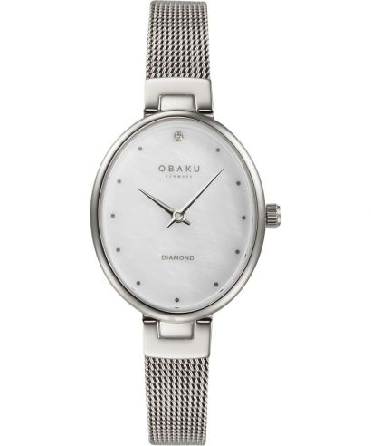 Часовник Дамски Obaku Oval Diamond