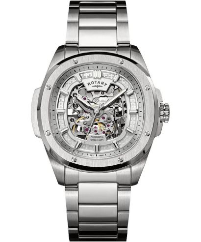 Часовник Мъжки Rotary Apex100 Automatic Skeleton