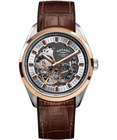 Часовник Мъжки Rotary Seamatic Eclipse Automatic Skeleton
