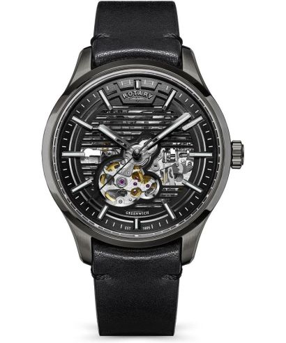 Часовник Мъжки Rotary Greenwich Automatic Skeleton