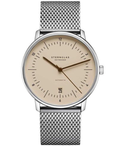 Часовник Мъжки Sternglas Naos Sand Brown Automatic