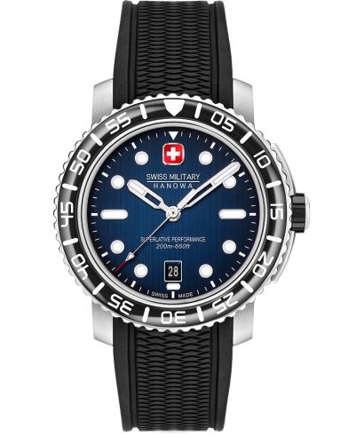 Часовник Мъжки Swiss Military Hanowa Black Marlin