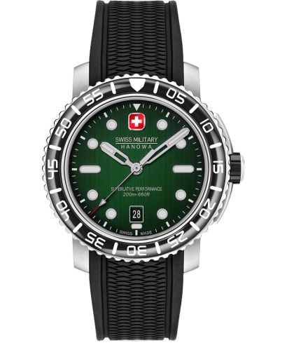 Часовник Мъжки Swiss Military Hanowa Black Marlin