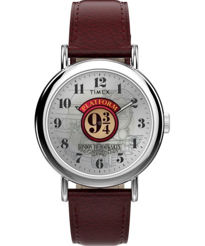 Часовник Унисекс Timex Harry Potter X Weekender Platform 9 3/4 37mm Leather Strap