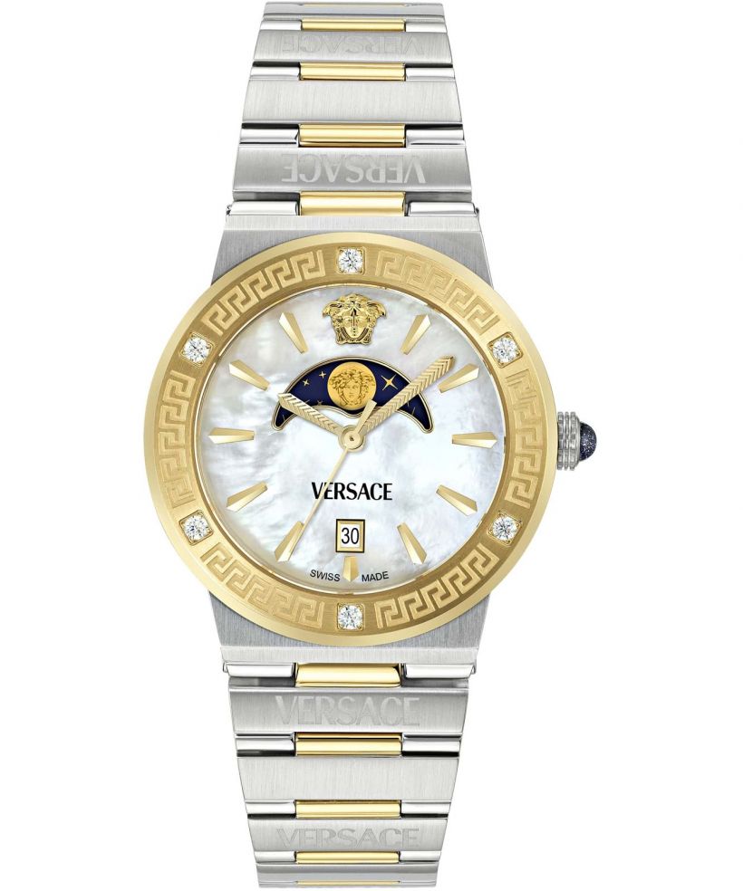 Часовник Унисекс Versace Greca Logo Moonphase