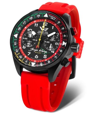 Часовник Мъжки Vostok Europe Jurgis Kairys Unlimited Aerobatics Chronograph Limited Edition SET